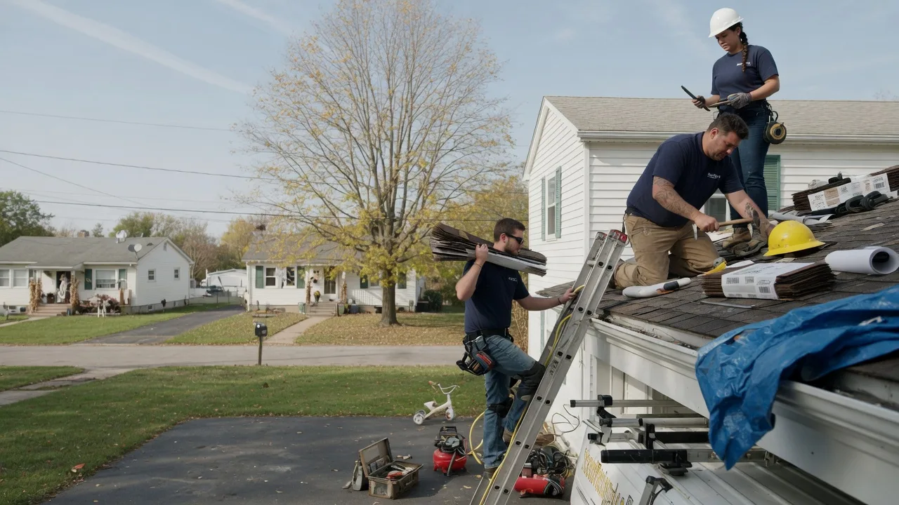 Local Roofing Contractors in Glenbeulah, WI near me